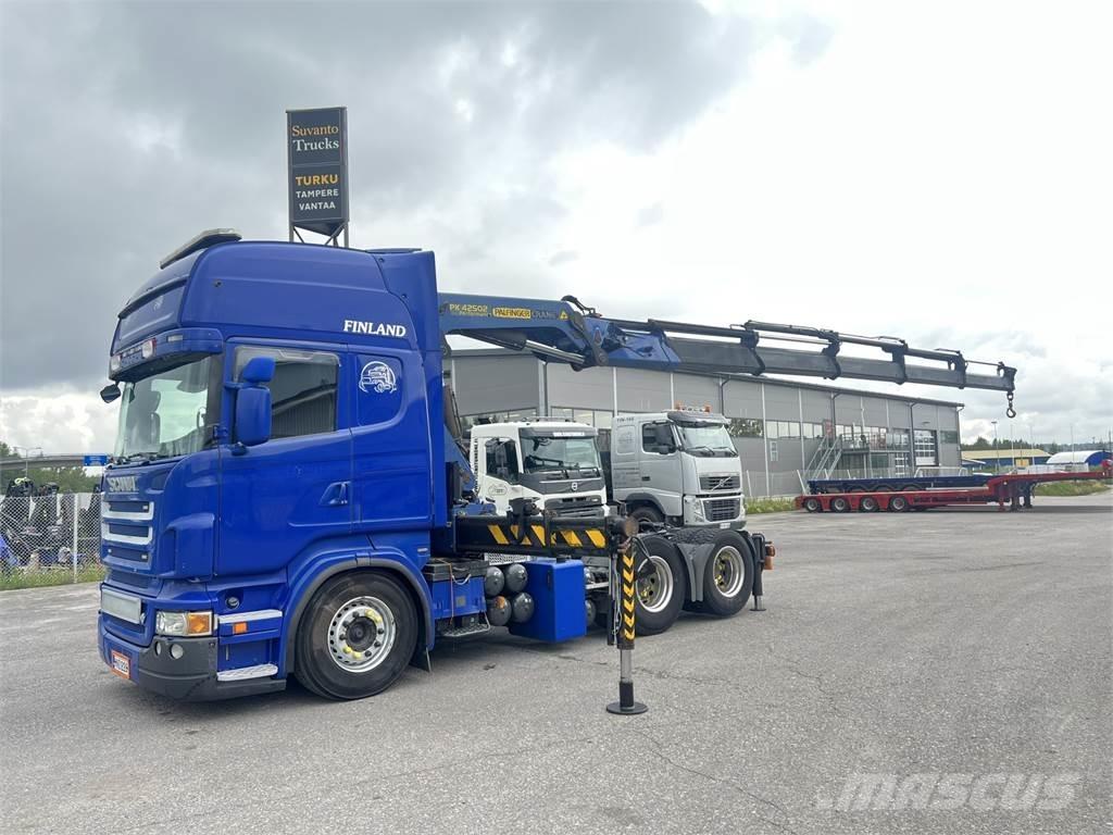Scania R 560 6X2 Autojeřáby, hydraulické ruky