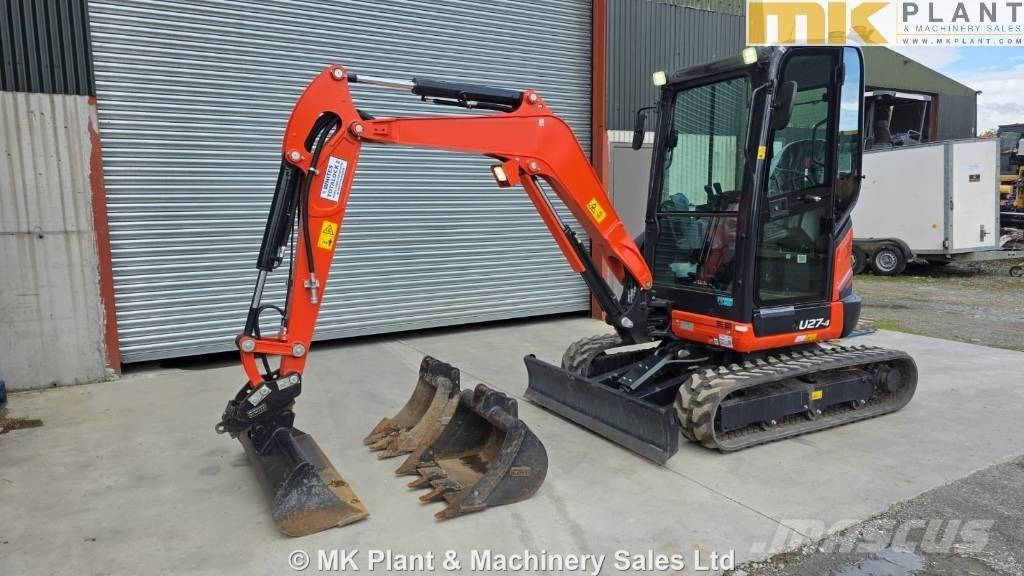 Kubota U 27-4 Mini rýpadla < 7t