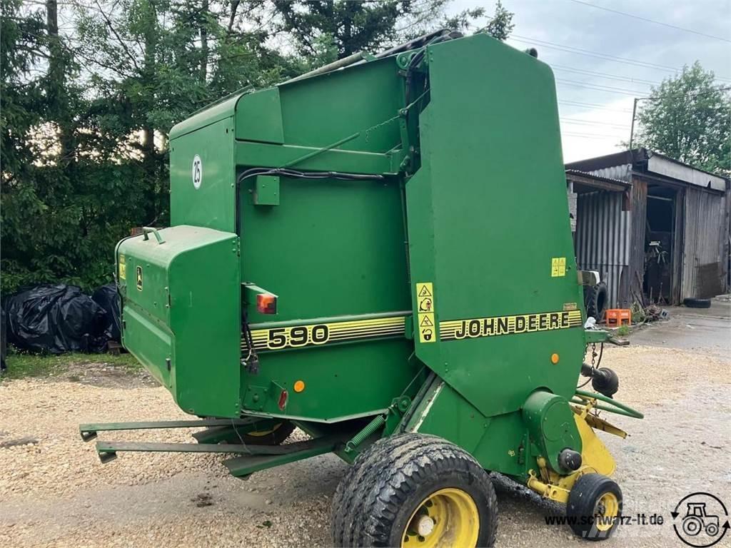 John Deere 590 Lis na válcové balíky