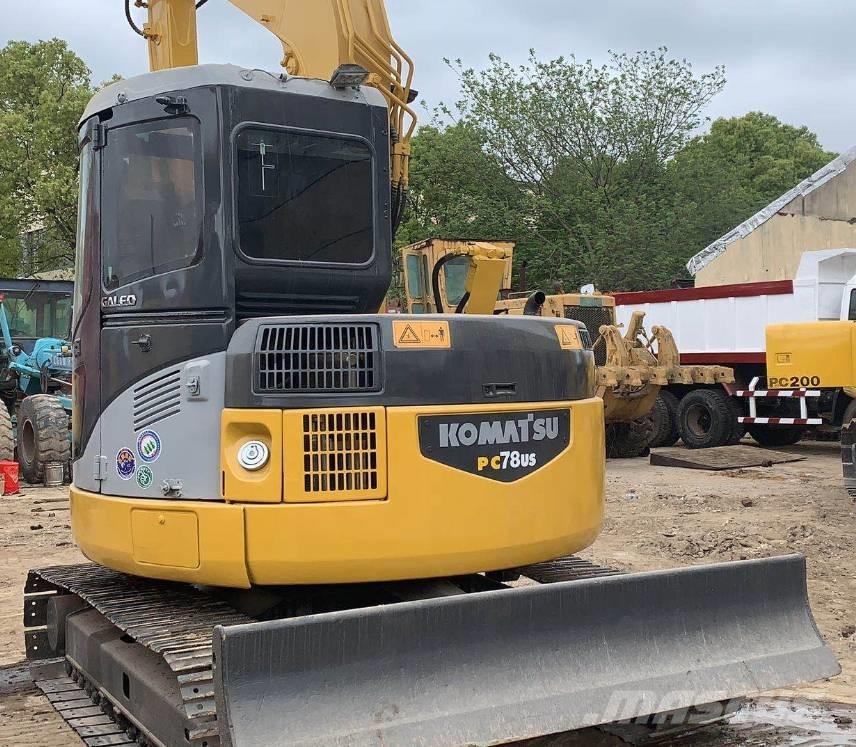 Komatsu pc78us Midi rýpadla 7t - 12t