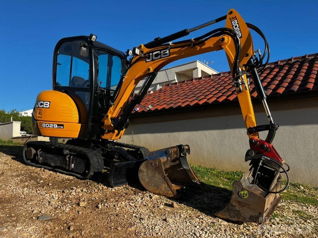 JCB 8029 CTS Mini rýpadla < 7t