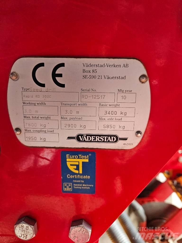 Väderstad Rapid300C Kombinované secí stroje