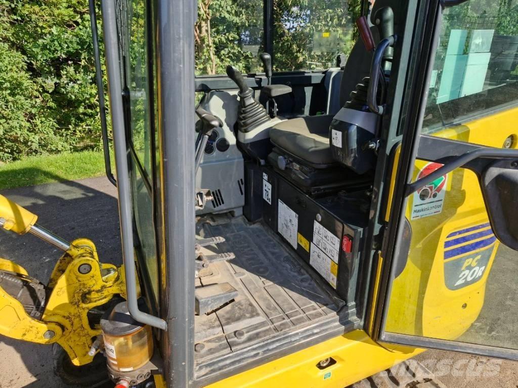 Komatsu PC 20 R-5 Mini rýpadla < 7t