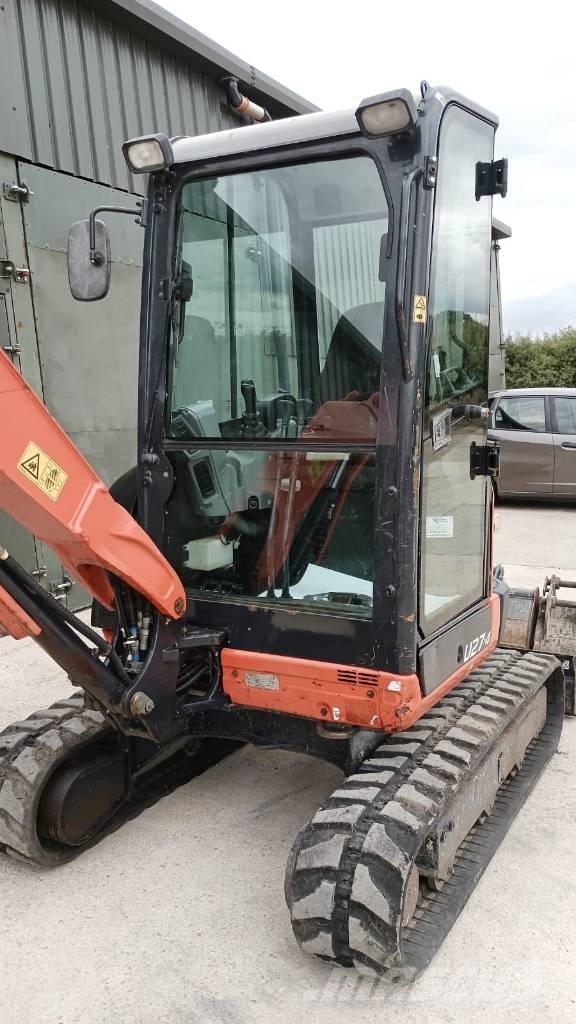 Kubota U 27-4 Mini rýpadla < 7t