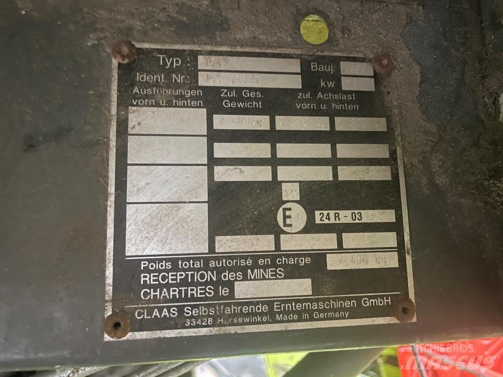 CLAAS 58S Sklízecí mlátičky