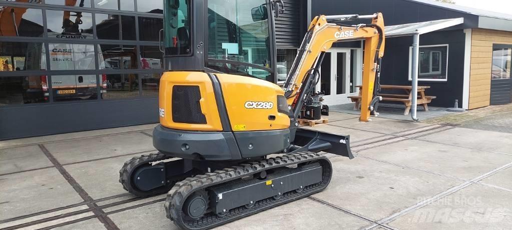 CASE CX28D Mini rýpadla < 7t