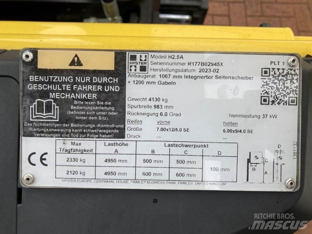 Hyster H 2.5A Dieselové vozíky