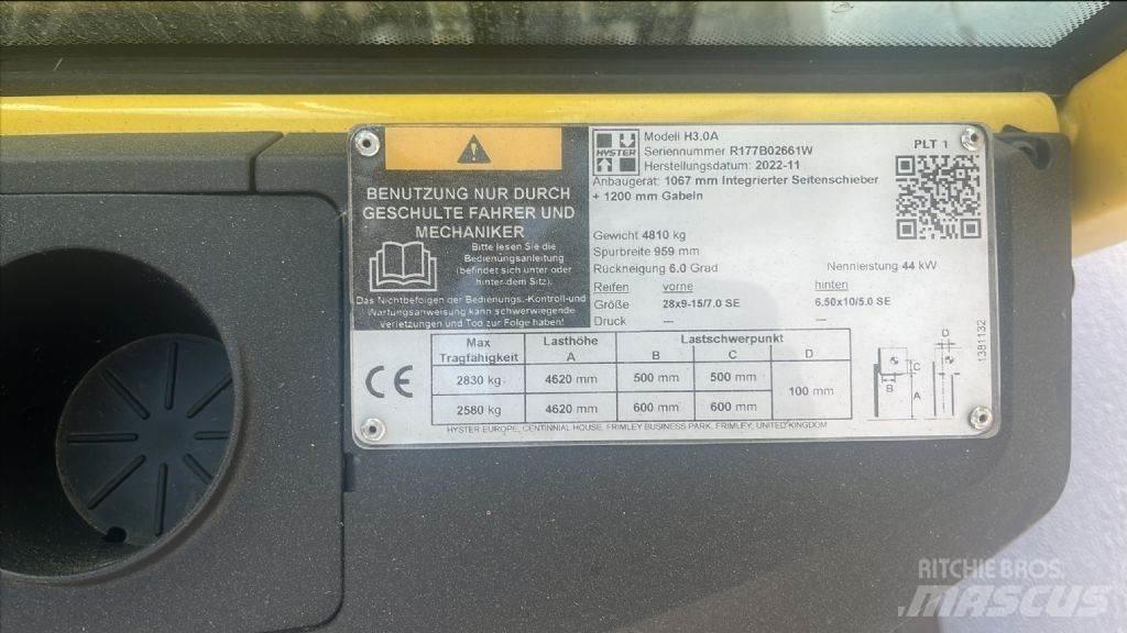 Hyster H 3.0 A Dieselové vozíky