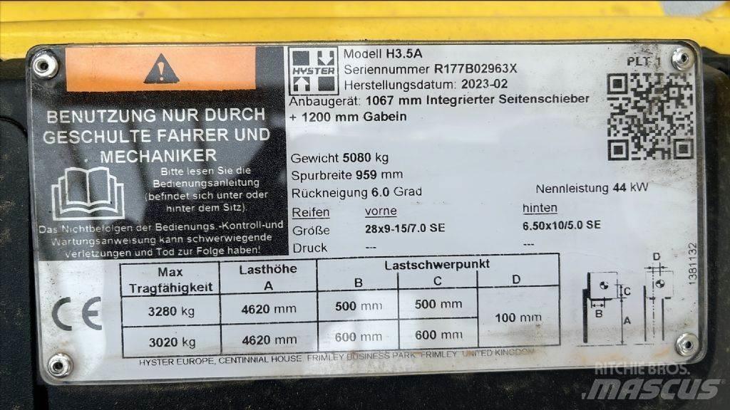 Hyster H 3.5 A Dieselové vozíky