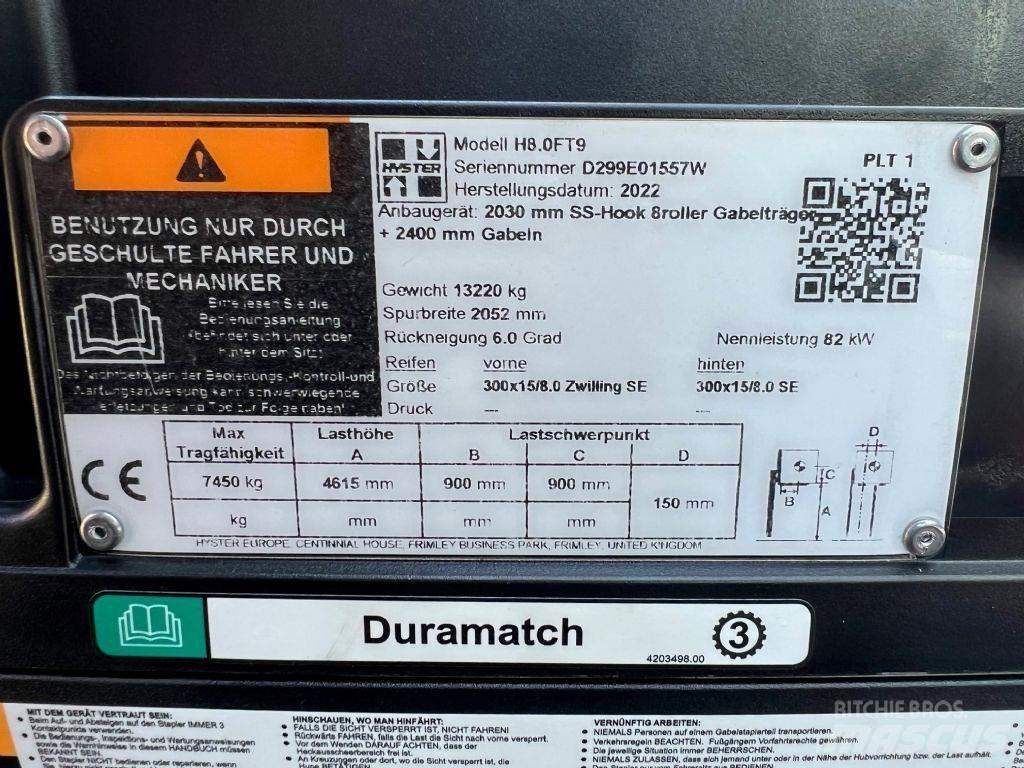 Hyster H 8.0 FT9 Dieselové vozíky