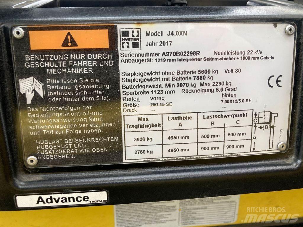 Hyster J 4.0 XN Akumulátorové vozíky