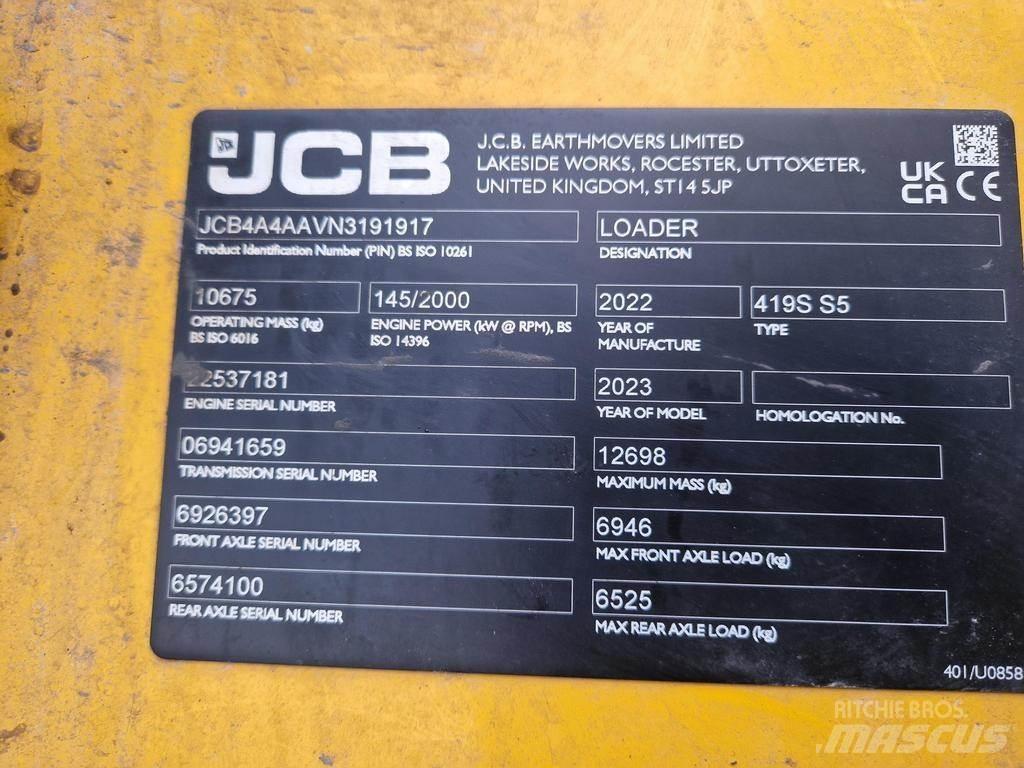 JCB 419S Další