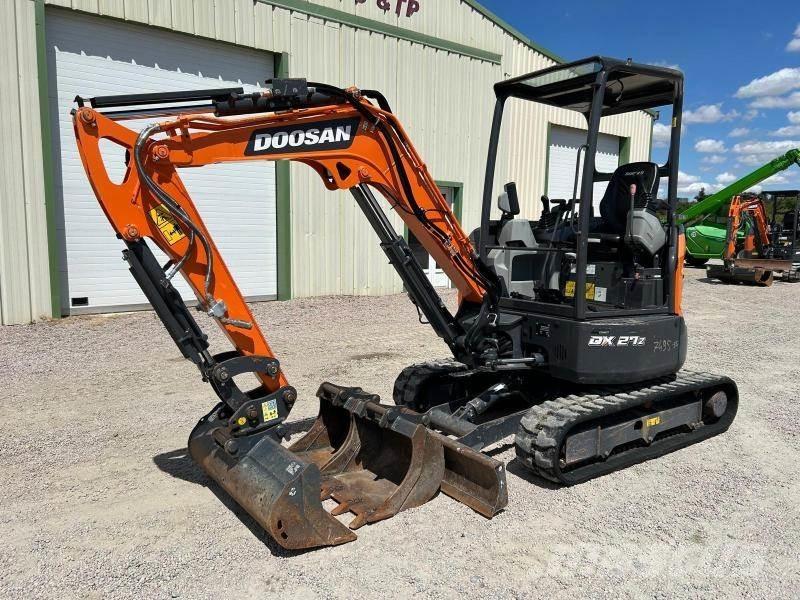 Doosan DX27Z Mini rýpadla < 7t