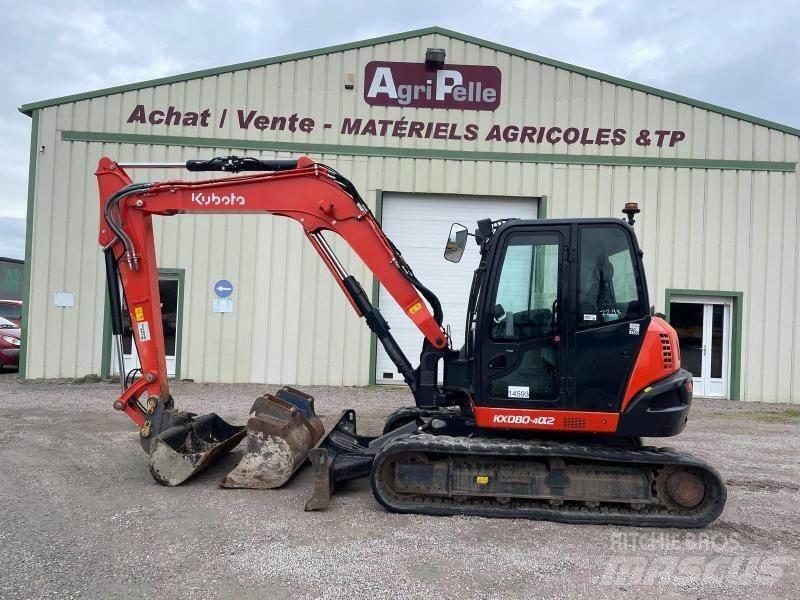 Kubota KX080-4 Mini rýpadla < 7t