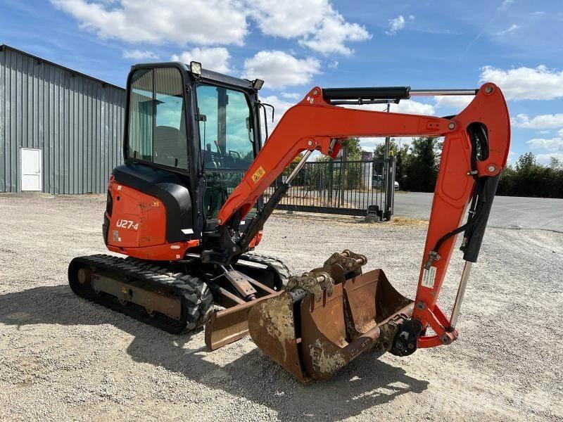 Kubota U27-4 Mini rýpadla < 7t