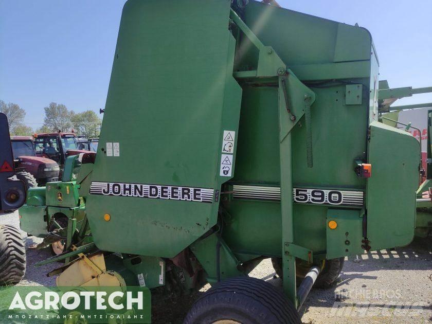 John Deere 590 Lis na válcové balíky