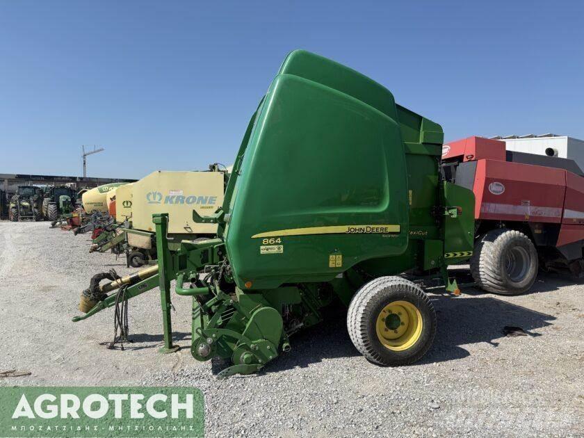 John Deere 864 Lis na válcové balíky