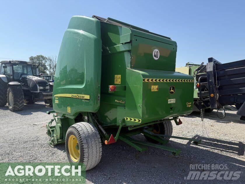 John Deere 864 Lis na válcové balíky
