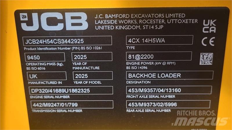 JCB 4CX Rýpadlo-nakladače