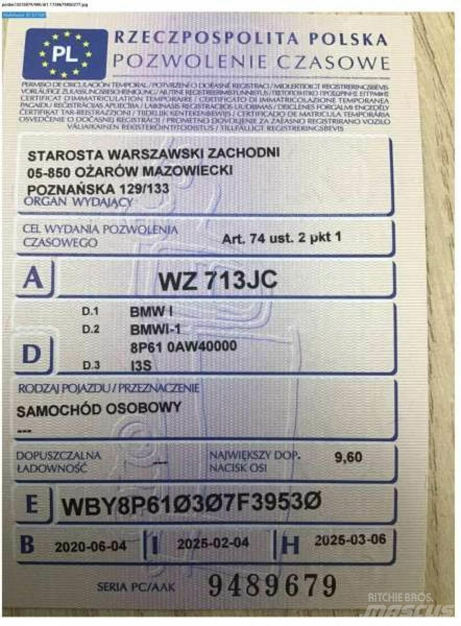 BMW i3 Osobní vozy
