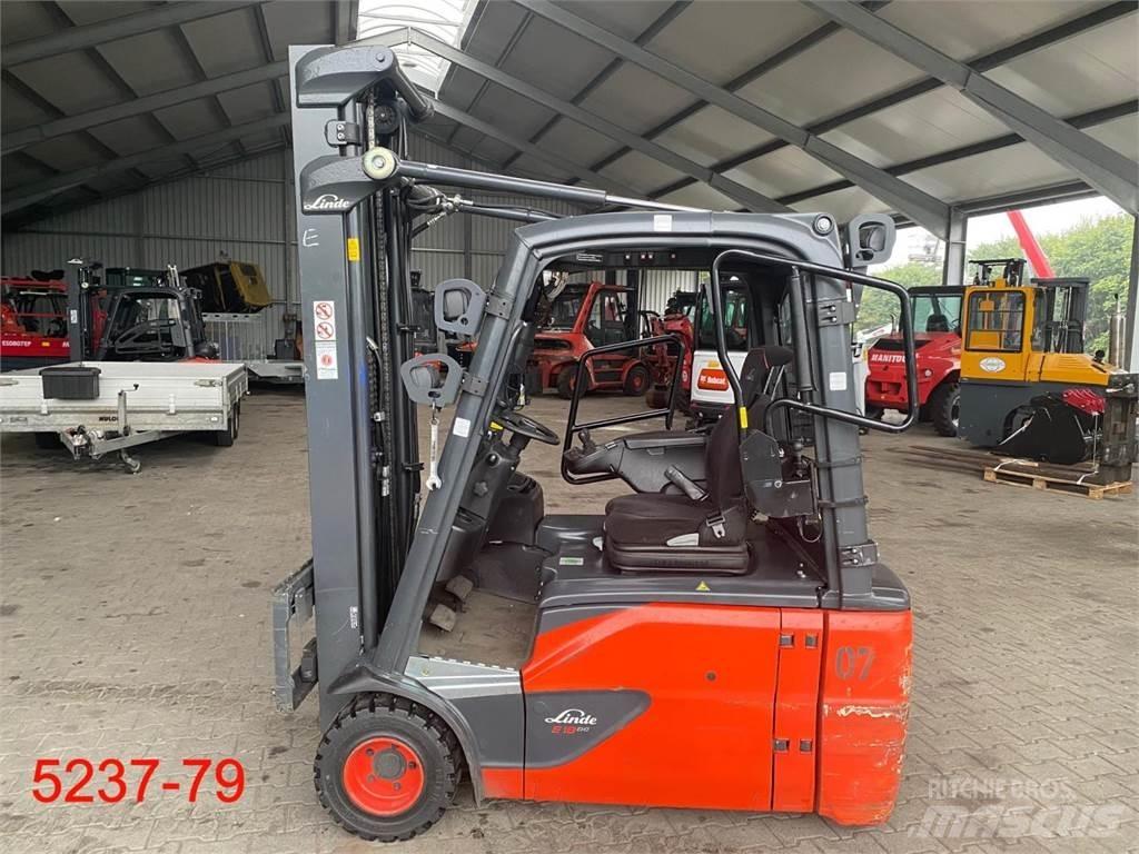 Linde E 18 L 02 EVO Akumulátorové vozíky