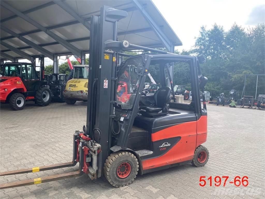 Linde E 25 HL - 01 600 Akumulátorové vozíky