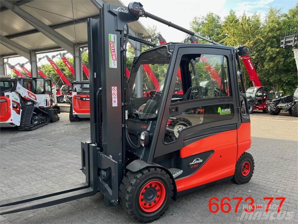 Linde E 50 HL Akumulátorové vozíky