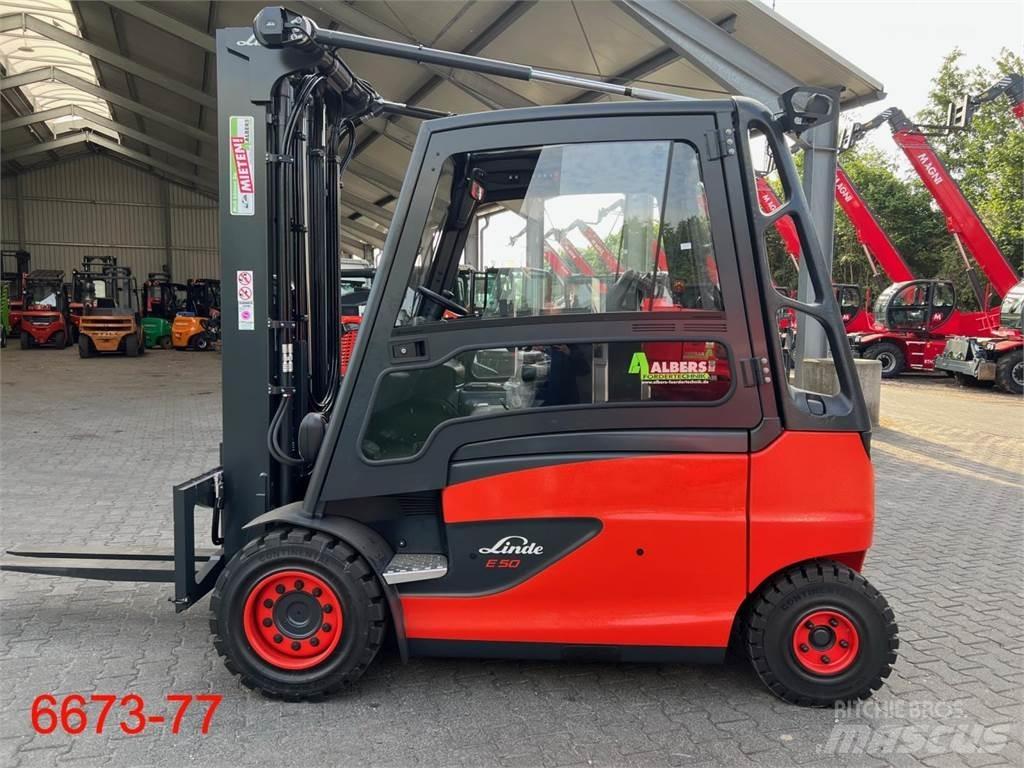 Linde E 50 HL Akumulátorové vozíky