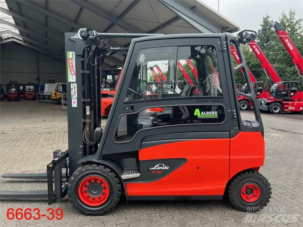 Linde E 50 HL 01 Akumulátorové vozíky