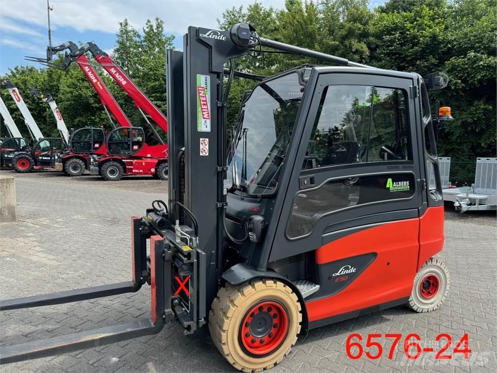 Linde E 50 HL 01 Akumulátorové vozíky