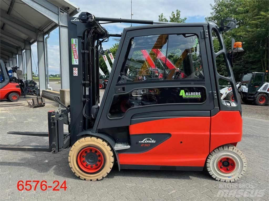 Linde E 50 HL 01 Akumulátorové vozíky
