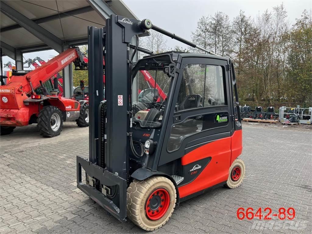 Linde E 50 HL 01 Akumulátorové vozíky