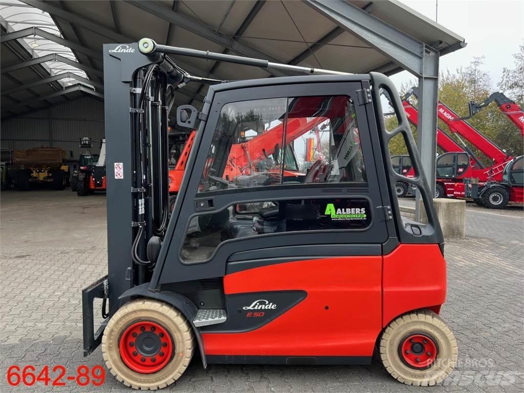 Linde E 50 HL 01 Akumulátorové vozíky
