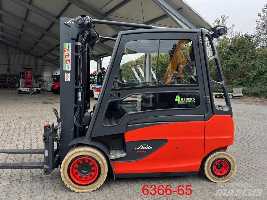 Linde E 50 HL - 01 / 600 Akumulátorové vozíky