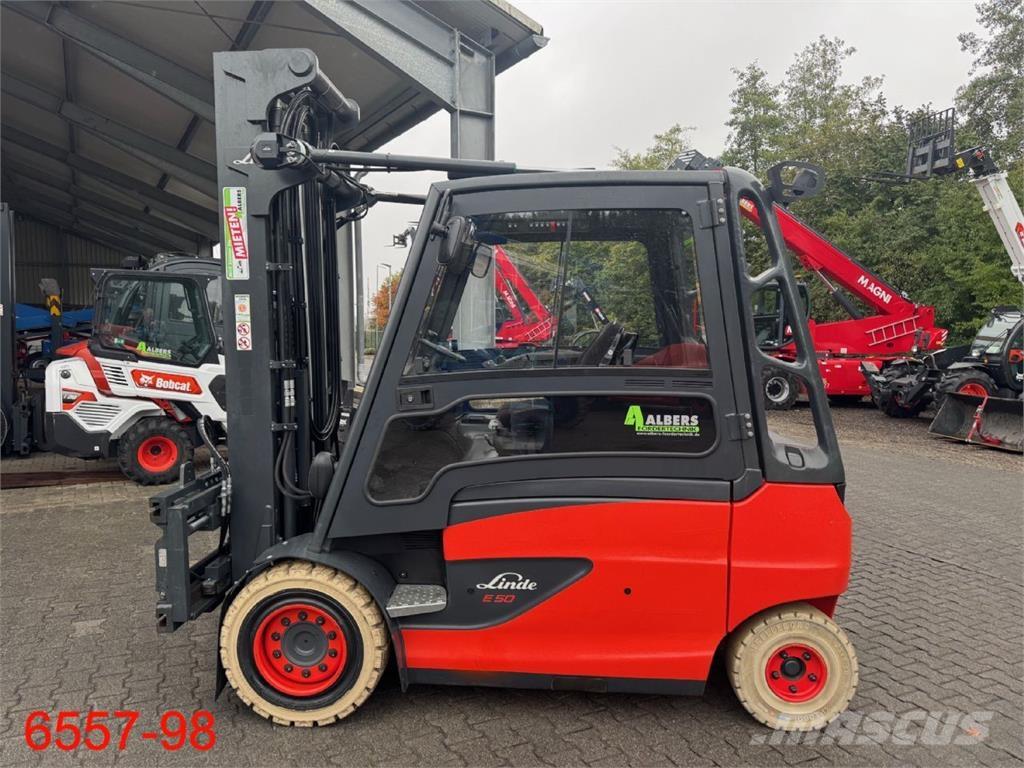 Linde E 50 HL 01 600 Akumulátorové vozíky
