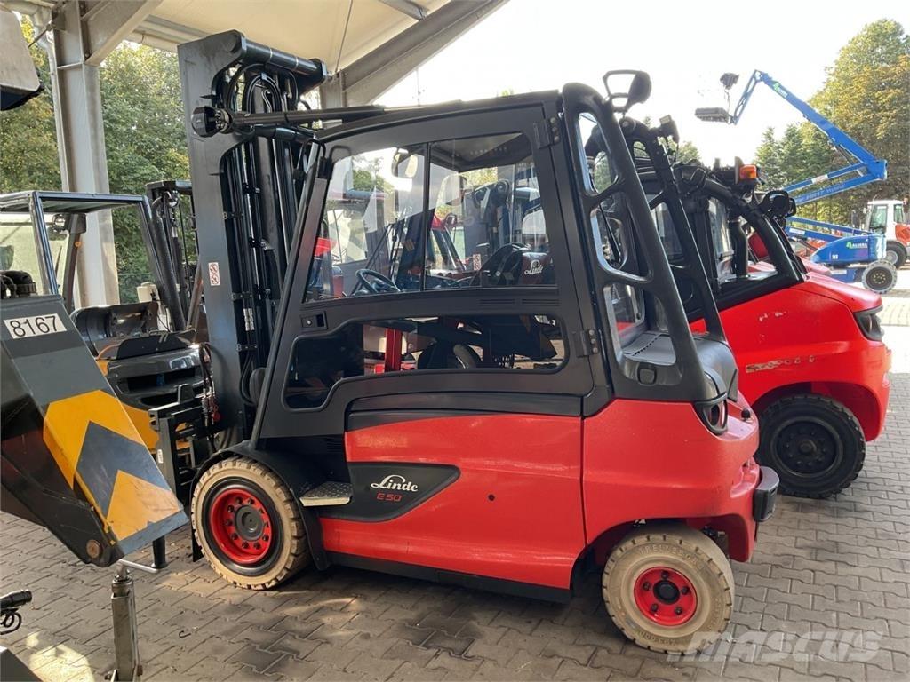 Linde E 50 HL 01 600 Akumulátorové vozíky