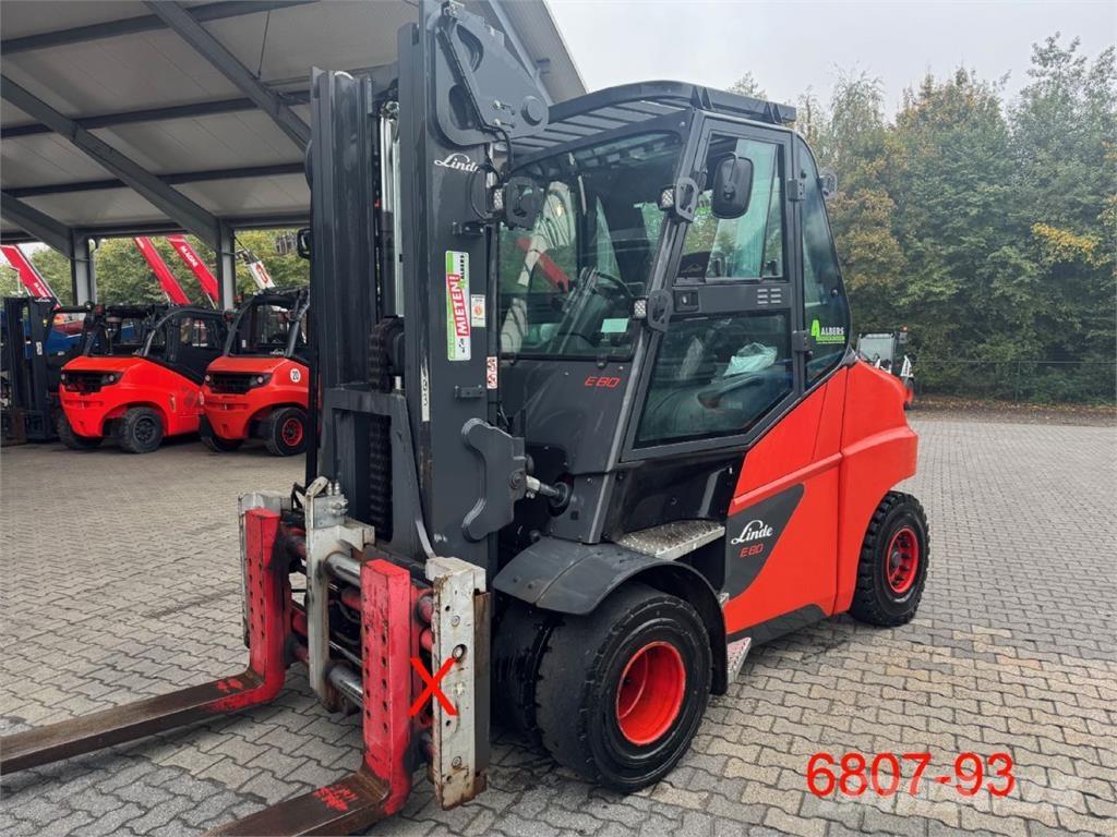 Linde E 80-01 / 900 Akumulátorové vozíky