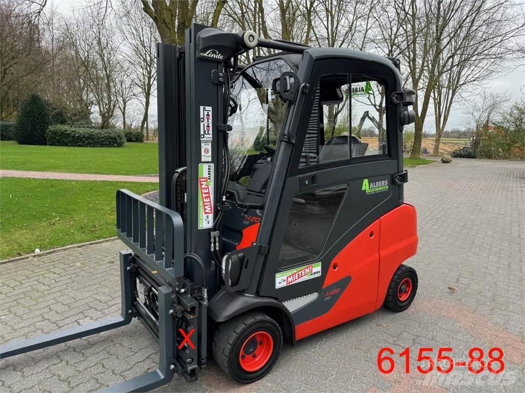 Linde H 20 T 01 LPG vozíky