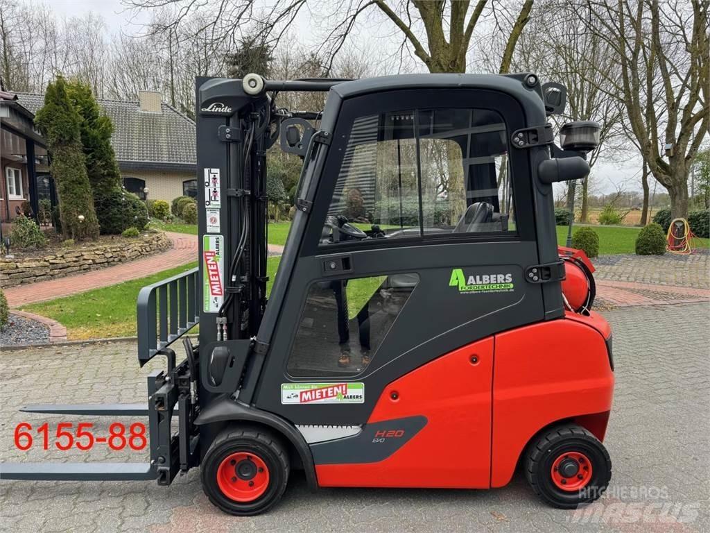 Linde H 20 T 01 LPG vozíky