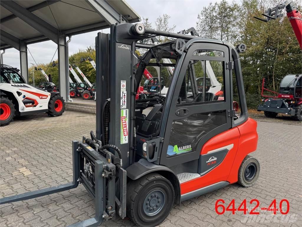 Linde H 35 T 01 LPG vozíky