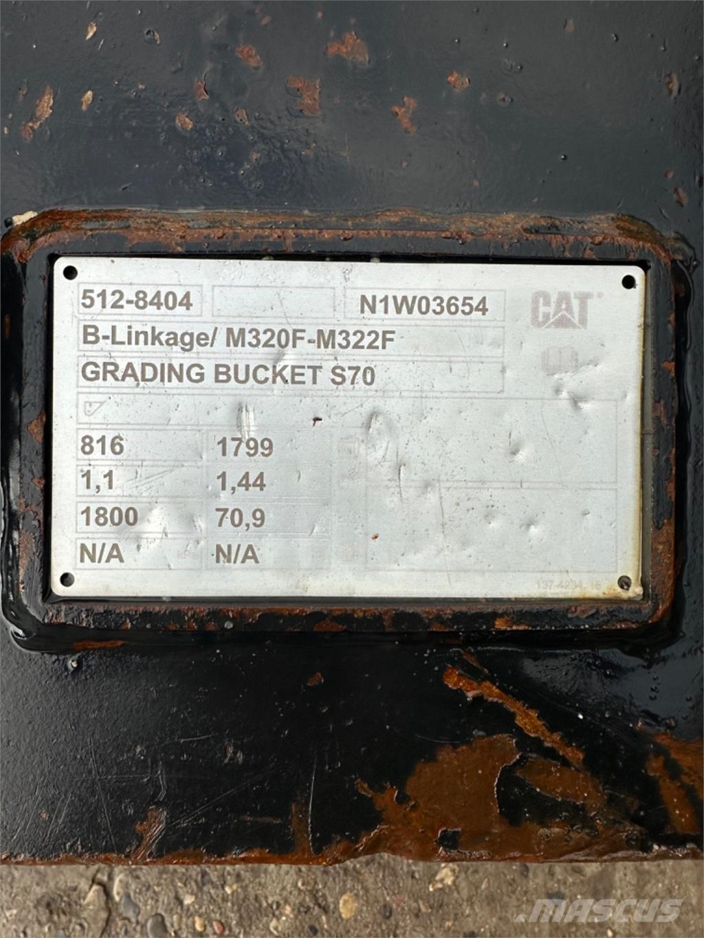  1750mm Lopaty