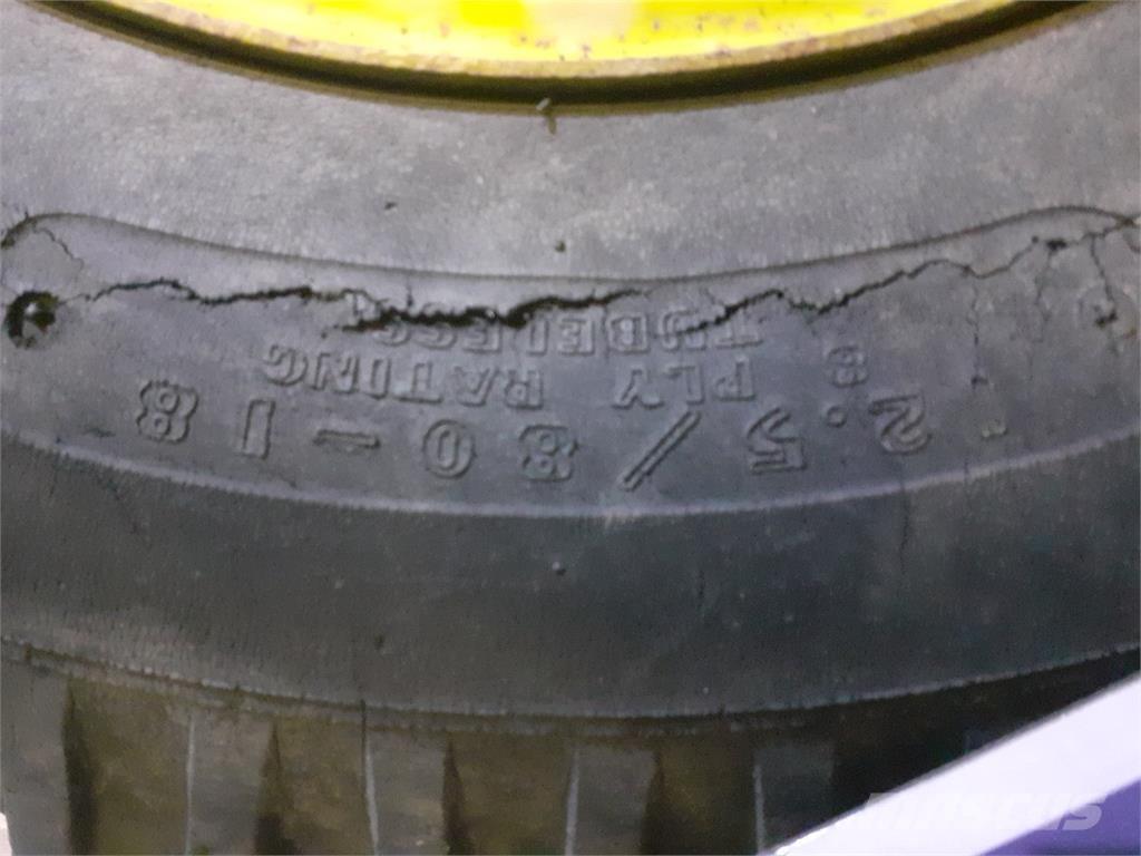  18 12.5/80-18 Pneumatiky, kola a ráfky