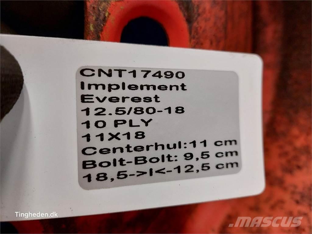  18 12.5/80-18 Pneumatiky, kola a ráfky