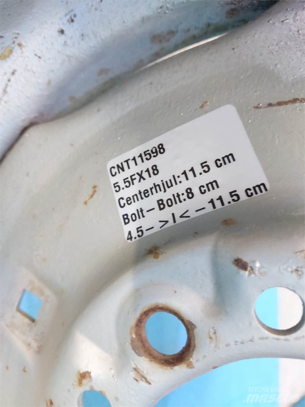  18 5.5FX18 Pneumatiky, kola a ráfky