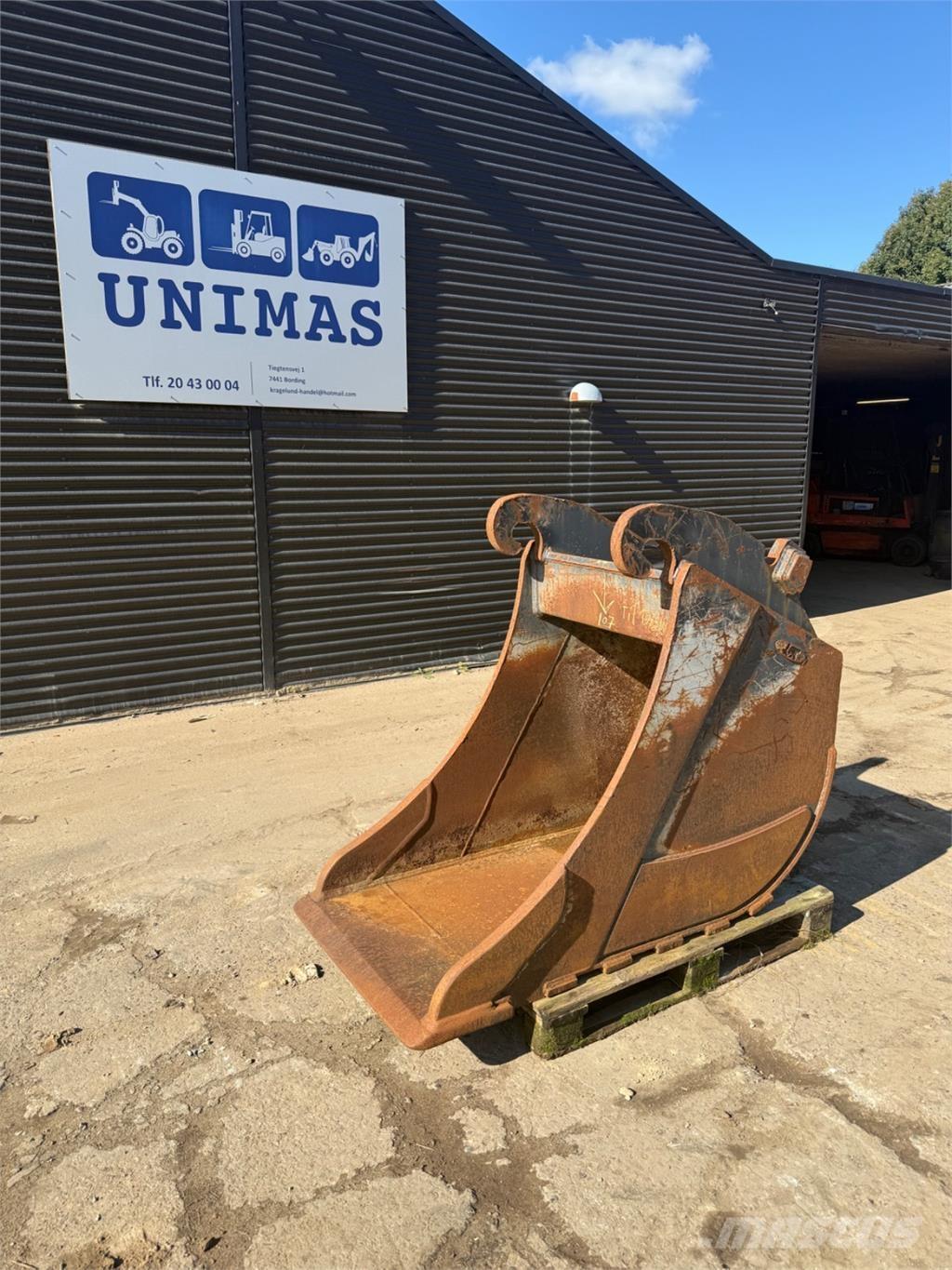  800mm CW40 skovl Lopaty