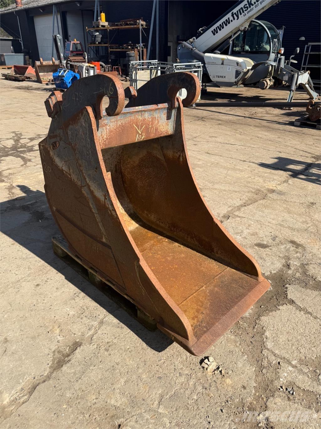  800mm CW40 skovl Lopaty