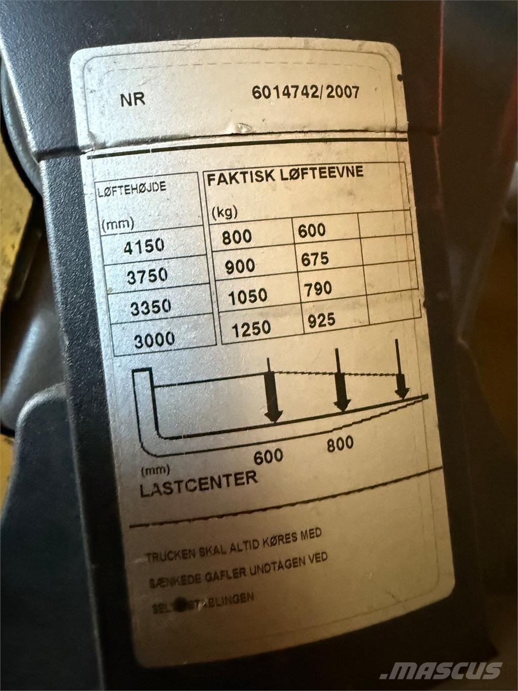 BT SPE125 Ruční paletové vozíky
