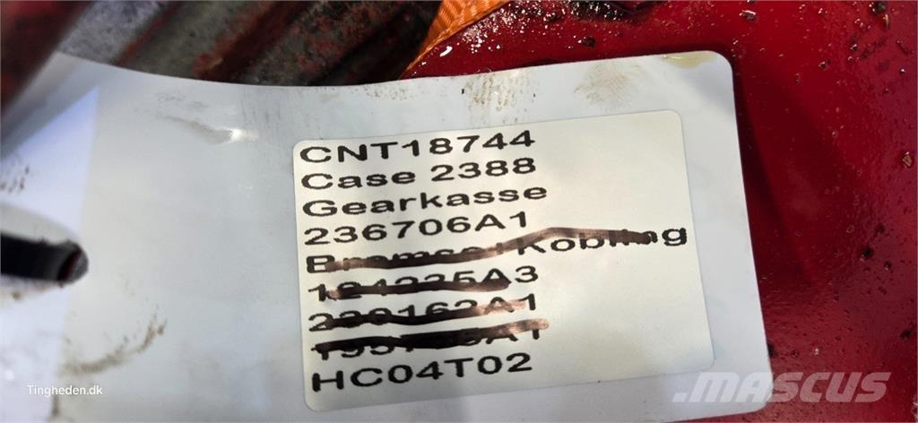 CASE 2388 Převodovka