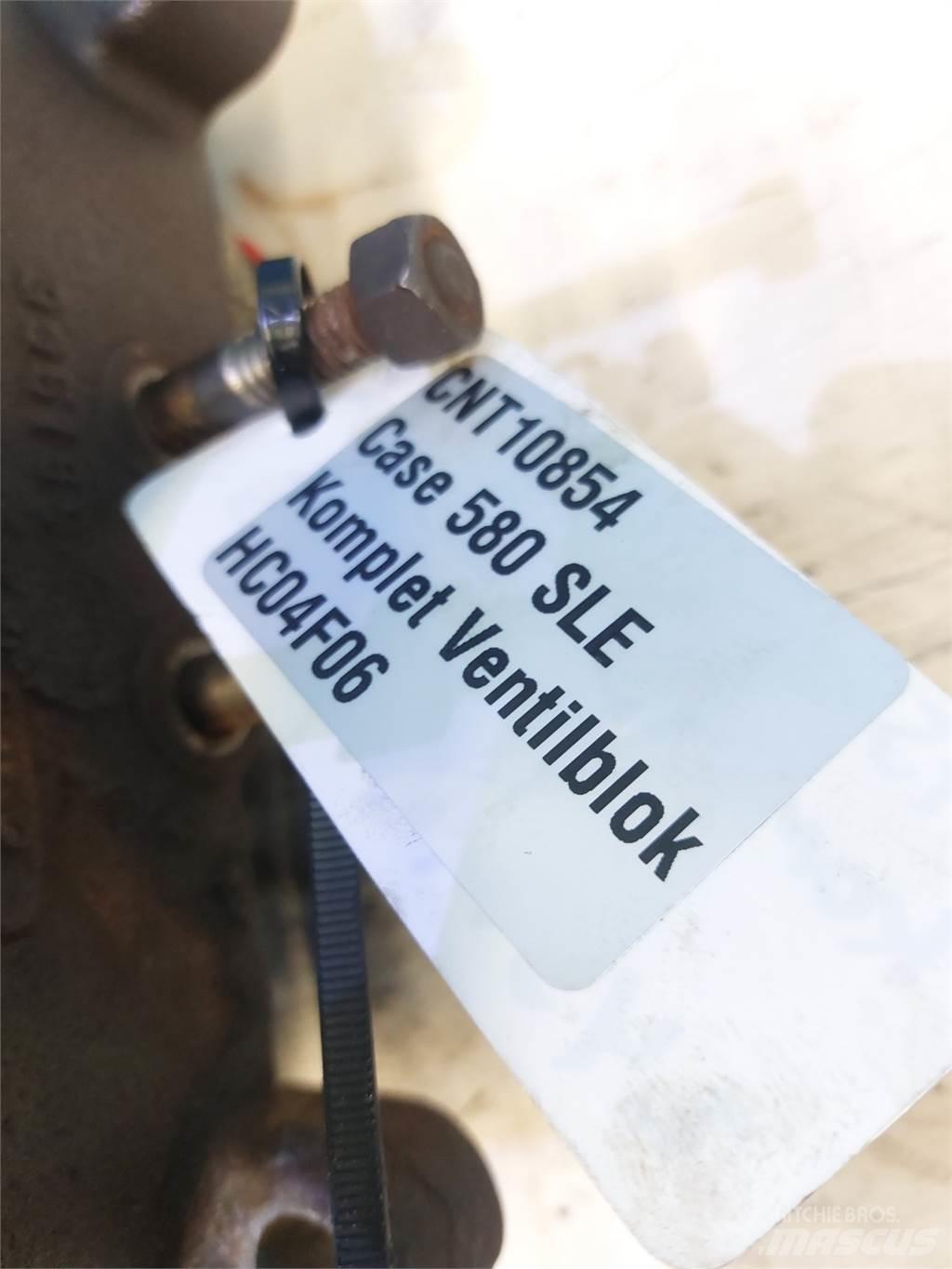 CASE 580 SLE Hydraulika