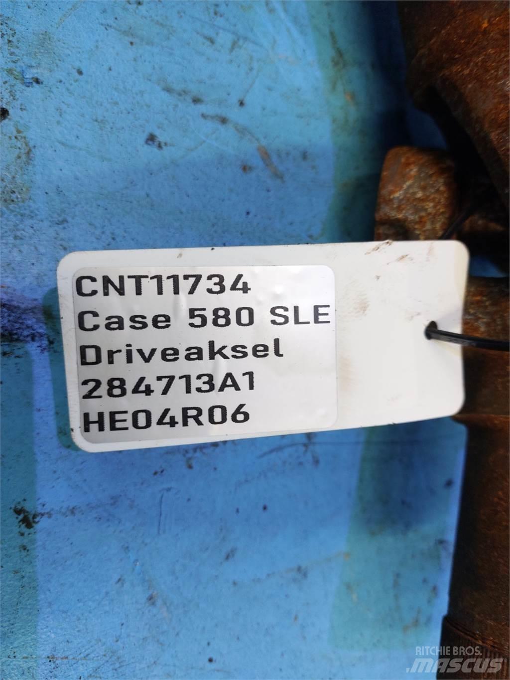 CASE 580 SLE Nápravy